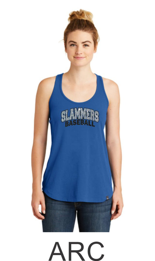 Slammers Stars Next Level Racerback Tank