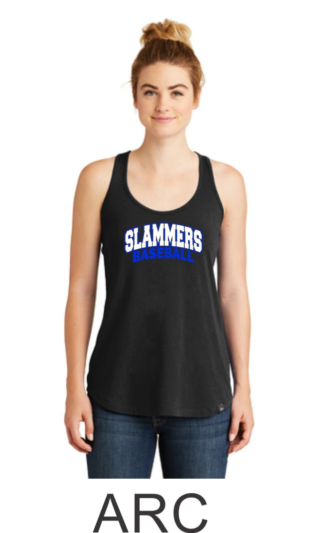 Slammers Stars Next Level Racerback Tank