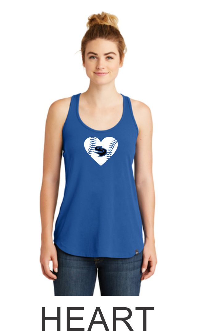 Slammers Stars Next Level Racerback Tank