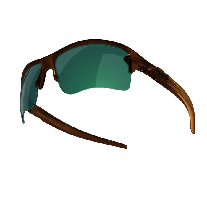Single Vision / Solid Smoke / Green Mirror