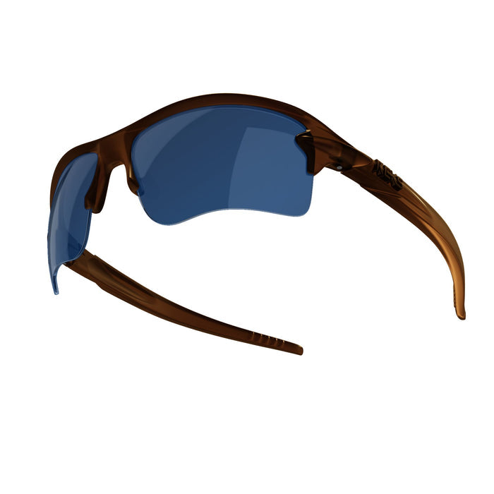 Single Vision / Solid Smoke / Solid Blue Mirror