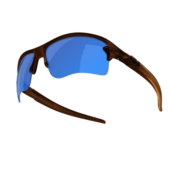 Single Vision / Solid Smoke / Cobalt Blue Mirror