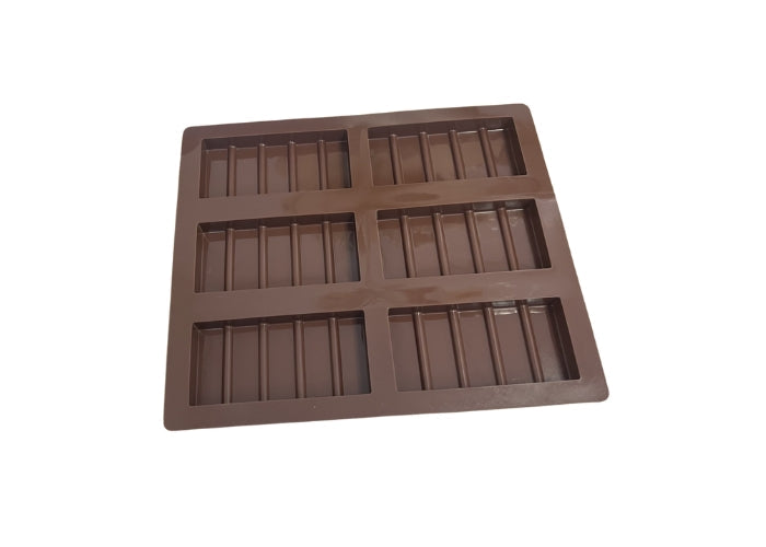 Snap Bar/Chocolate Mold - 6 Cavity