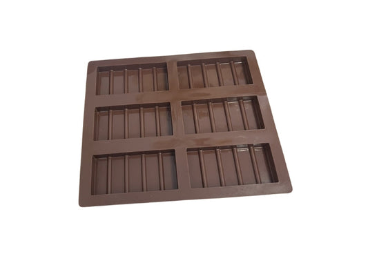 Snap Bar/Chocolate Mold - 6 Cavity