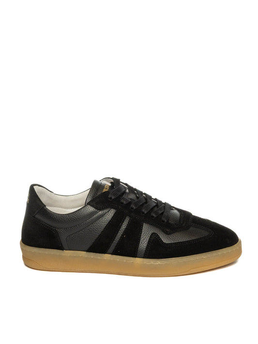 NATIONAL STANDARD Sneaker pelle nero ED.33U MEN.090-NERO
