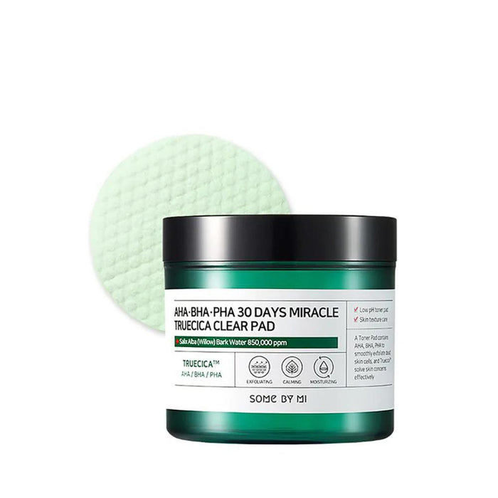 SOME BY MI AHA BHA PHA 30 Days Miracle Truecica Clear Pad 70 pads