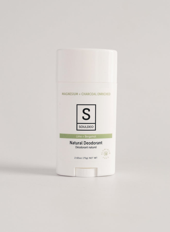 SoulDeo Deodorant Stick - Lime & Bergamot