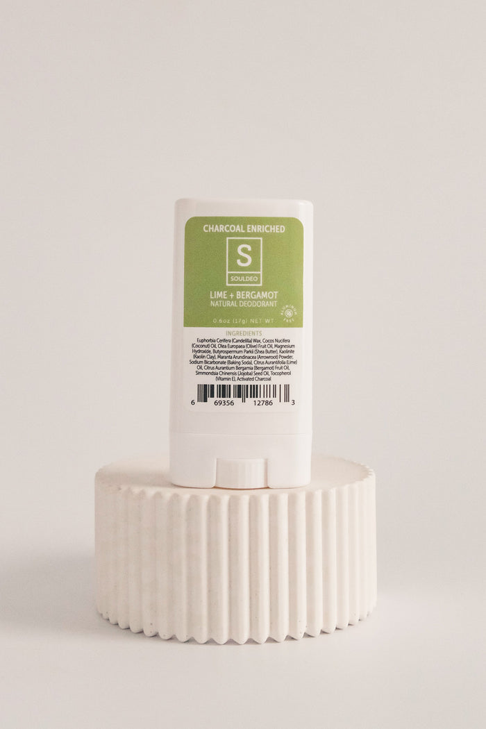 SoulDeo Deodorant Stick - Lime & Bergamot