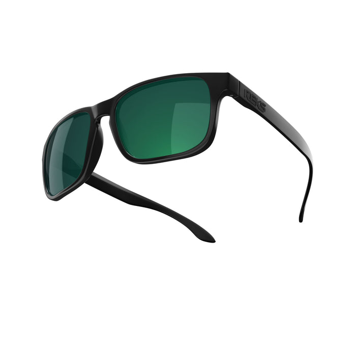 Single Vision / Solid Smoke / Green Mirror