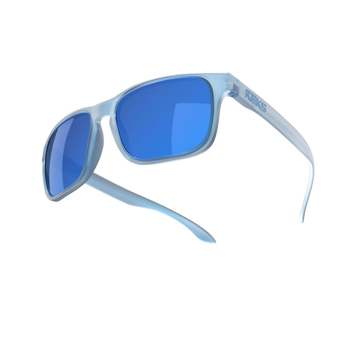 Single Vision / Solid Smoke / Cobalt Blue Mirror