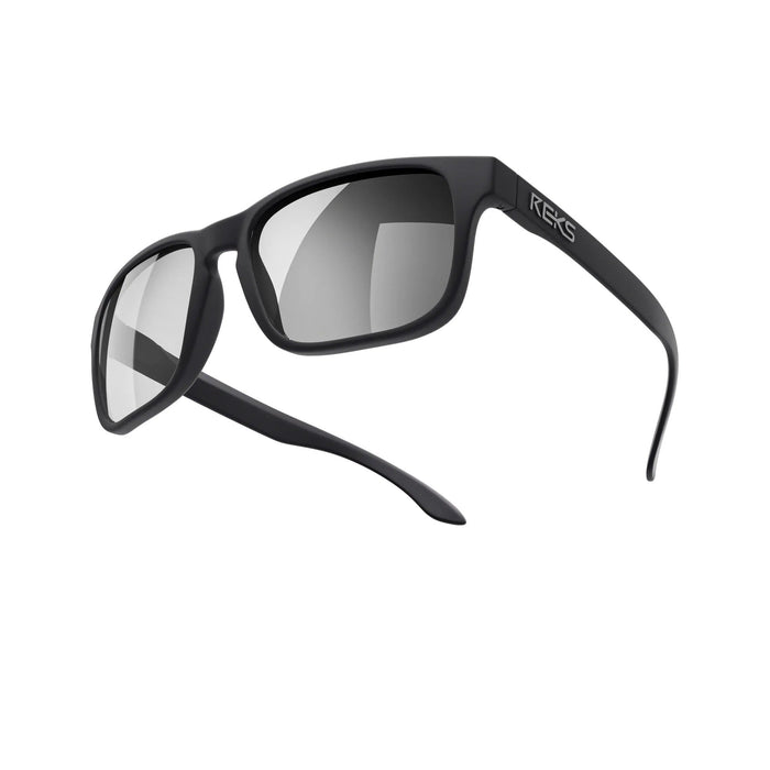 Single Vision / Solid Smoke / Silver Mirror