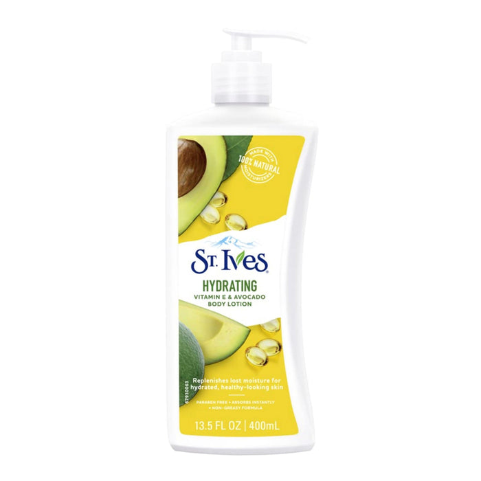 St Ives 100% Natural Body lotion 13.5oz/ 400ml - ikatehouse