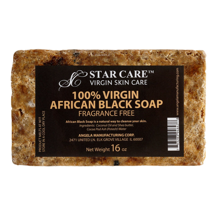Star Care 100% Virgin African Black Soap - ikatehouse