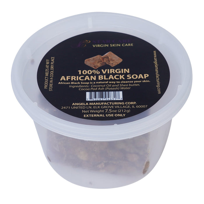 Star Care 100% Virgin African Black Soap - ikatehouse