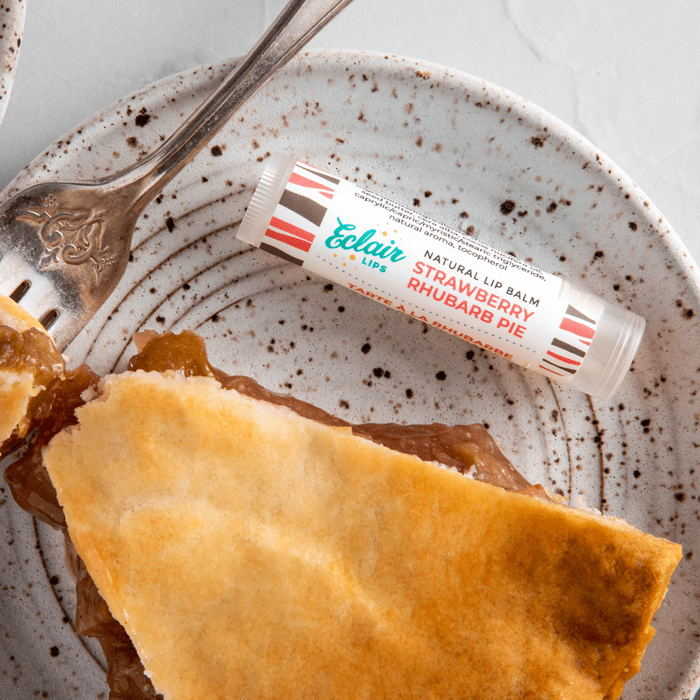 Strawberry Rhubarb Pie & Eclair Lip Balm