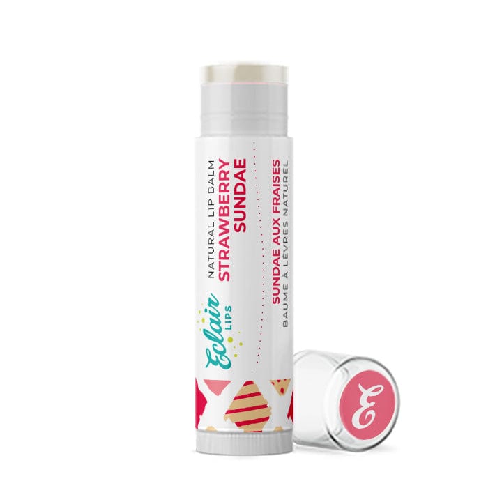 Eclair Lips Strawberry Sundae lip balm