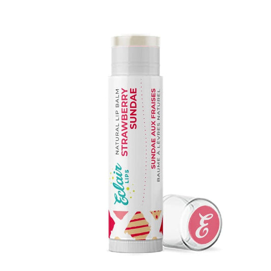 Eclair Lips Strawberry Sundae lip balm