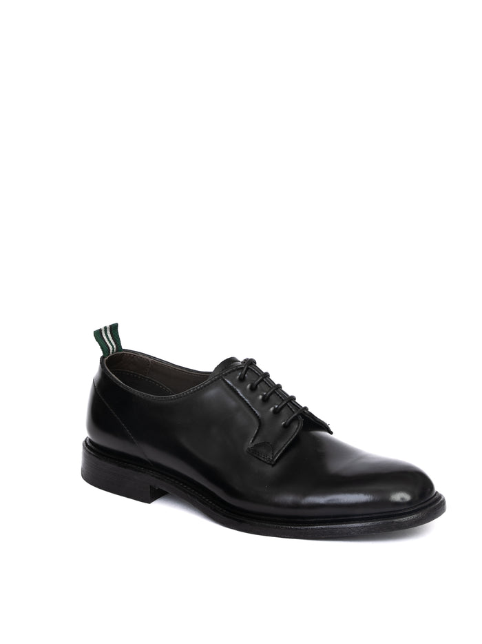 GREEN GEORGE Stringata derby polished nero 3029 POLISHED-NERO