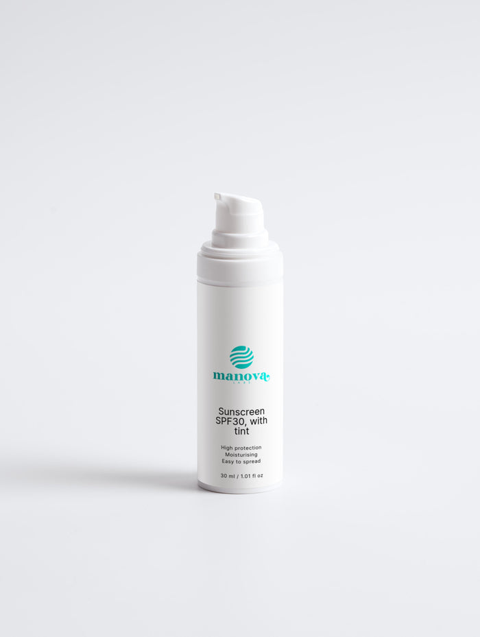 Sunscreen SPF30, with tint
