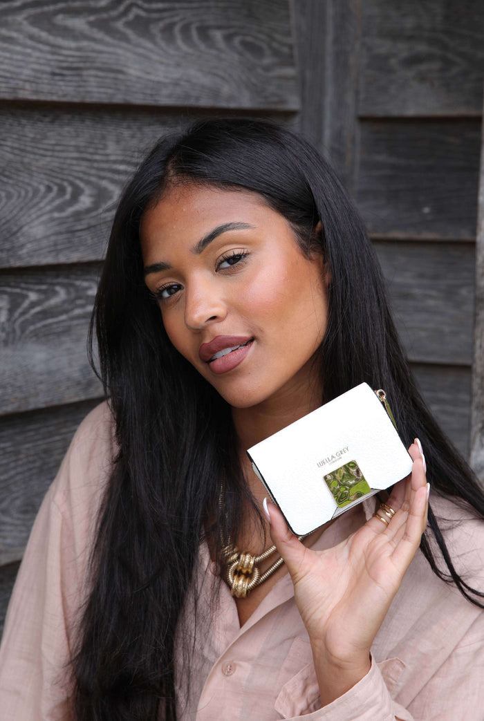 Sylvie White Purse