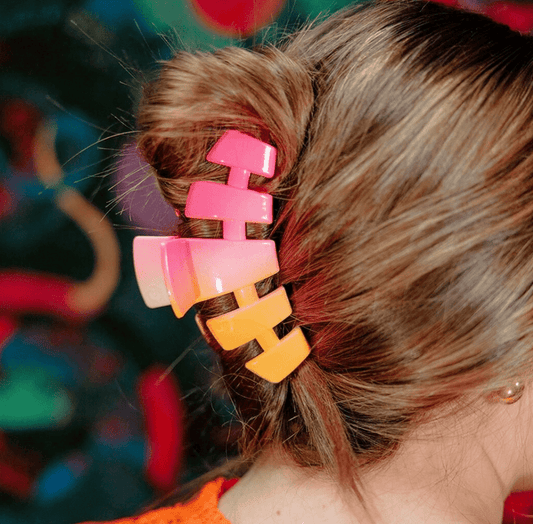 Teleties Classic Hair Clip | Large | Day Rave - Aesthetics By Kell