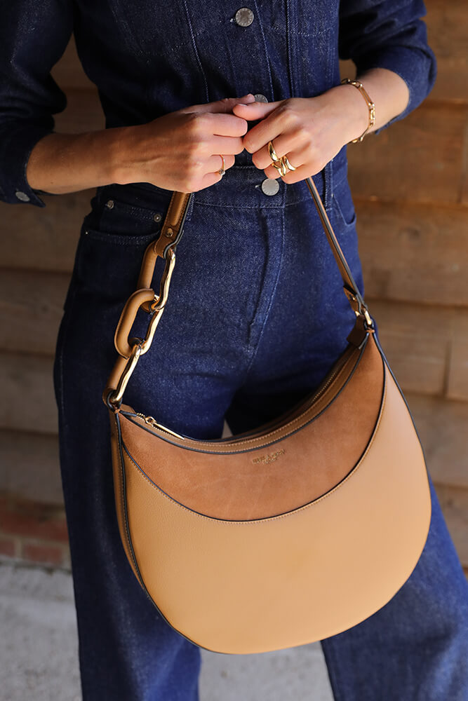 Thelma Tan Scoop Hobo