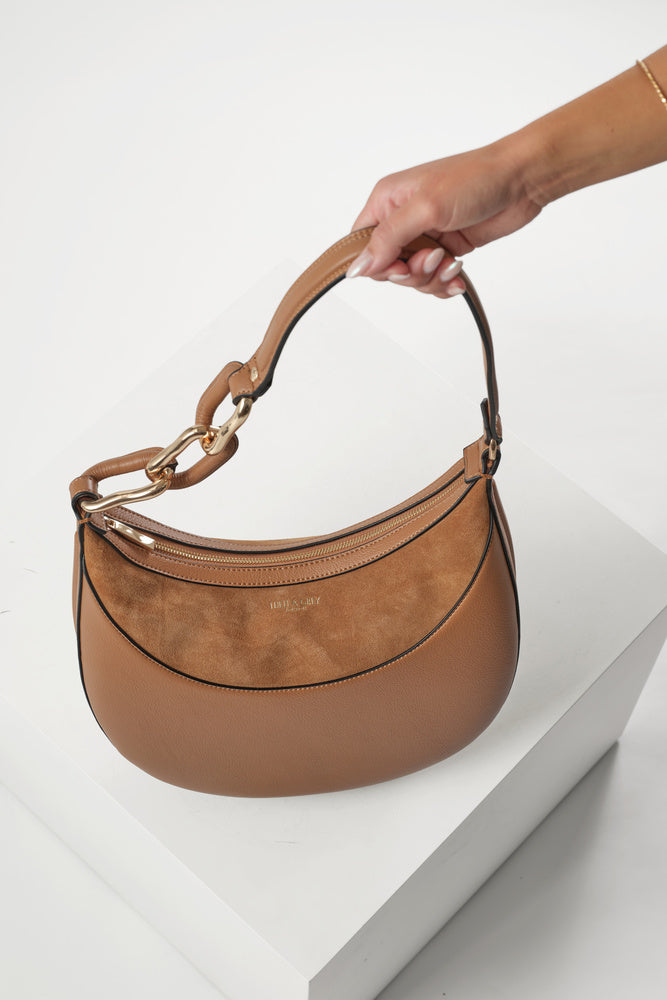 Thelma Tan Scoop Hobo