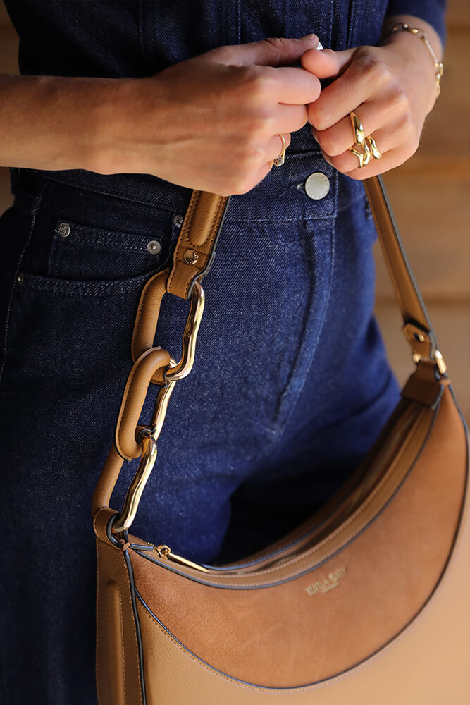 Thelma Tan Scoop Hobo