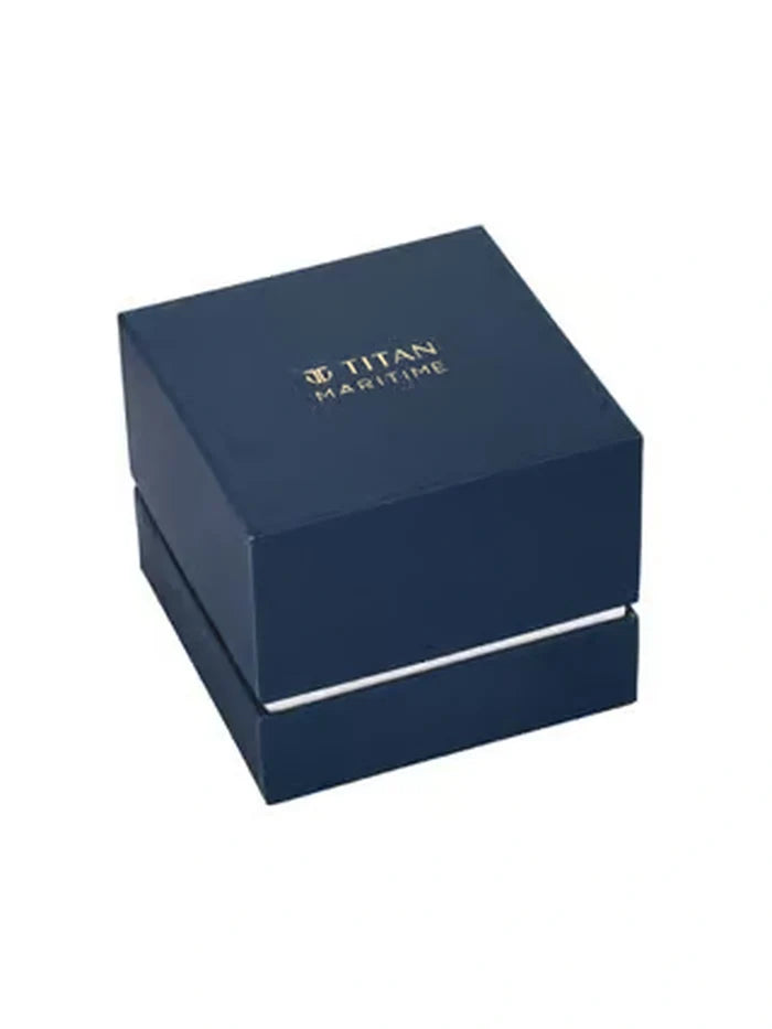 Titan Round Analog Watch - NR1828SL01