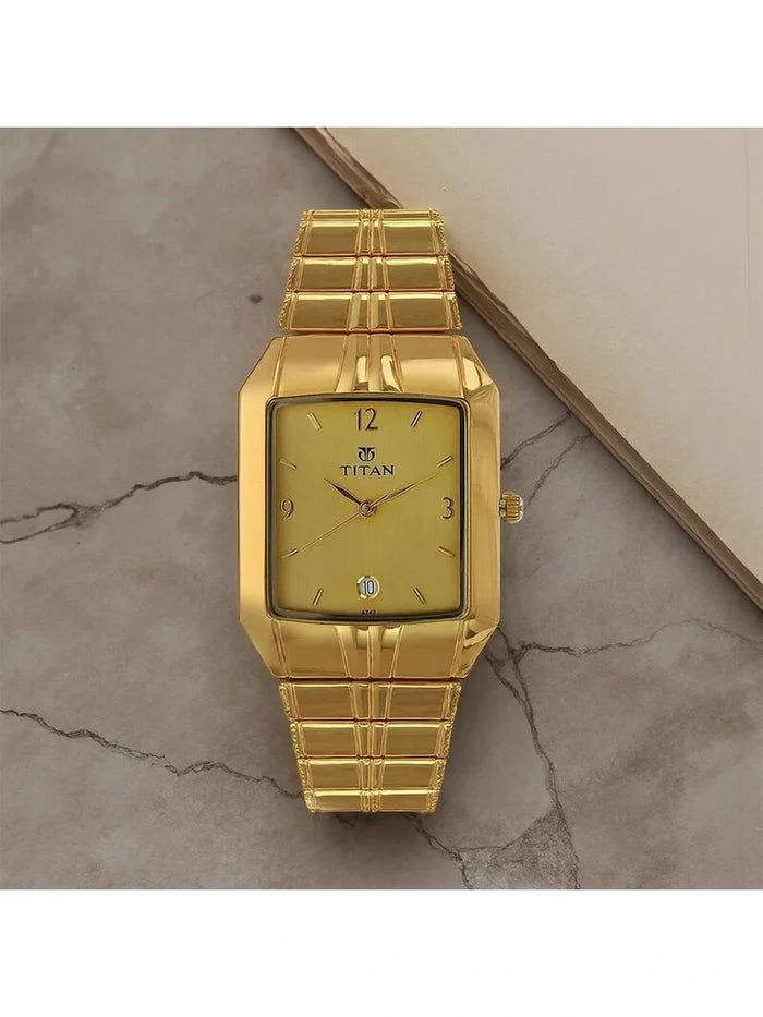 Titan Round Analog Watch - NU9264YM02