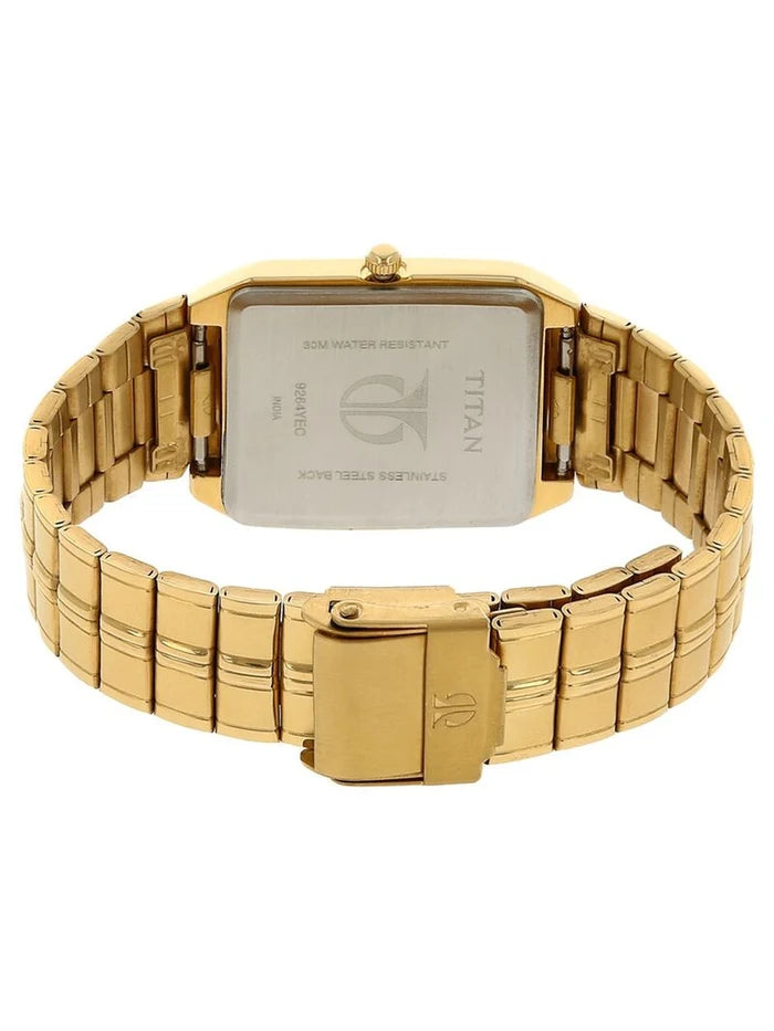 Titan Round Analog Watch - NU9264YM02