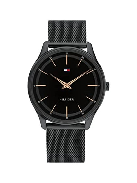 Tommy Hilfiger  Round Black Dial Analog Watch - TH1710470