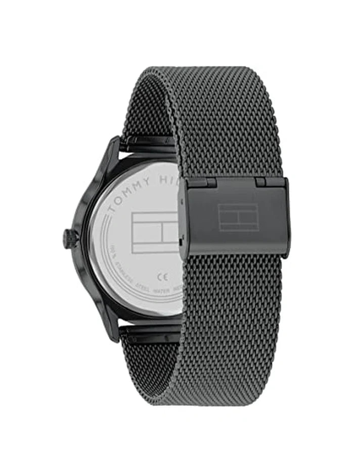 Tommy Hilfiger  Round Black Dial Analog Watch - TH1710470