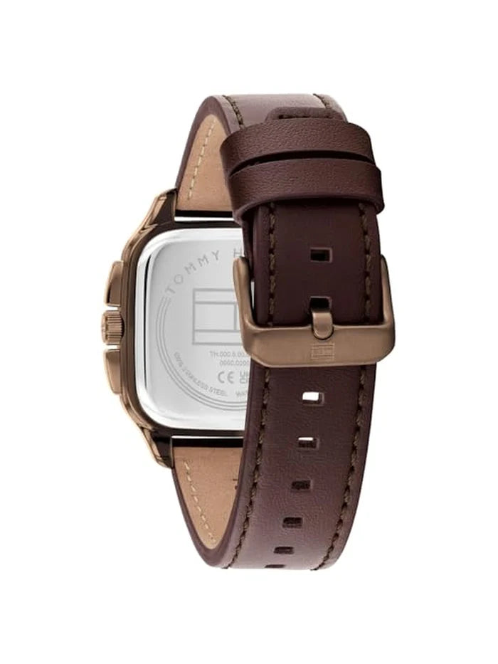 Tommy Hilfiger  Round Brown Dial Analog Watch - TH1792221