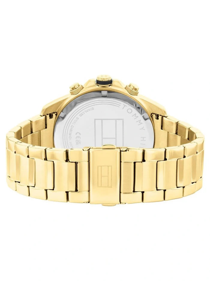 Tommy Hilfiger  Round Gold Dial Analog Watch - NTTH1792060