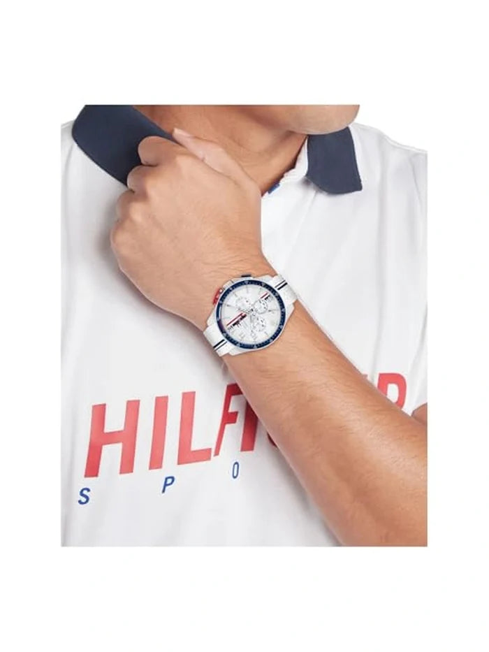 Tommy Hilfiger  Round White Dial Analog Watch - TH1792167
