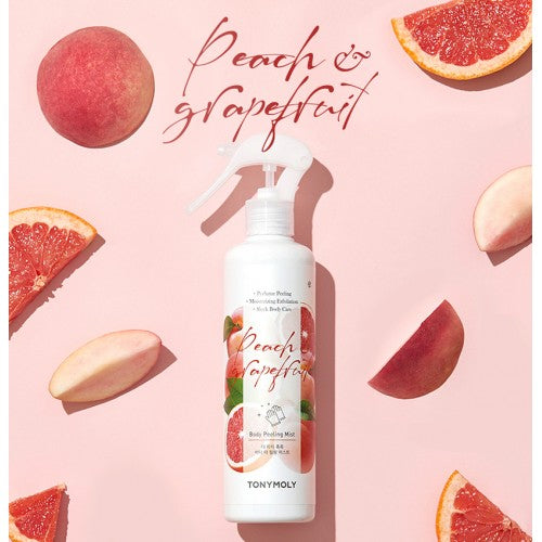 TONYMOLY Peach & Grapefruit Body Peeling Mist مست مقشر للجسم