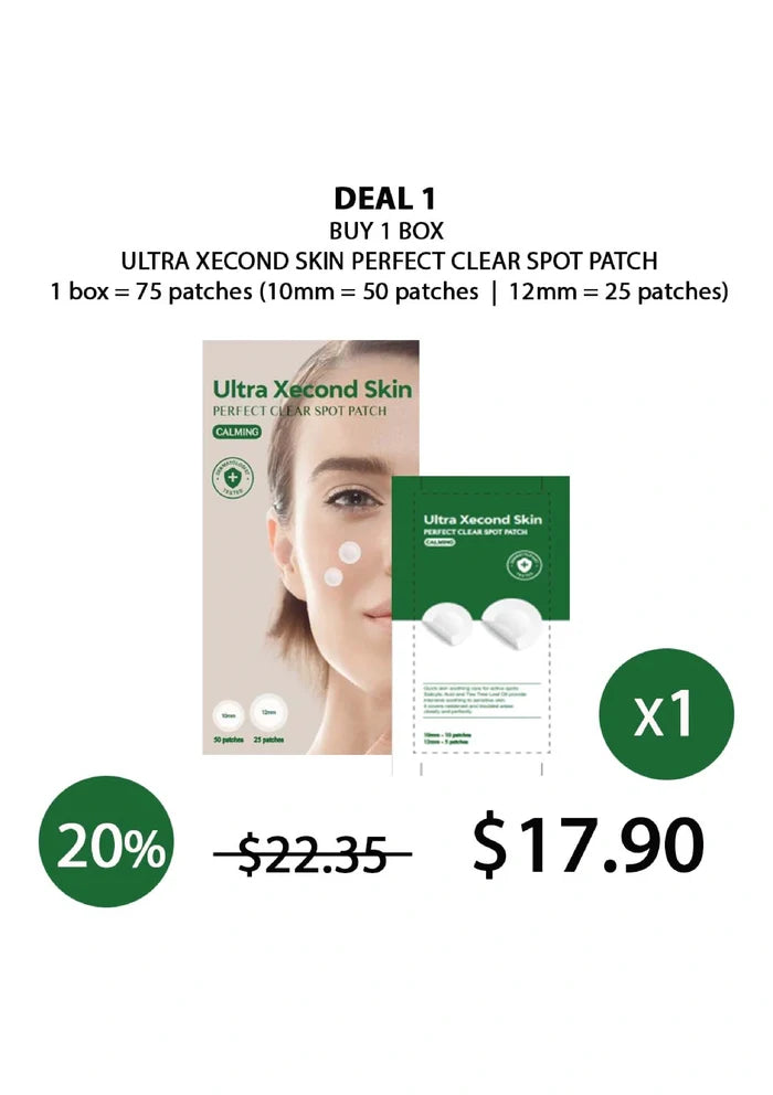 (BUY 1) ULTRA XECOND SKIN PERFECT SPOT CLEAR  PATCH