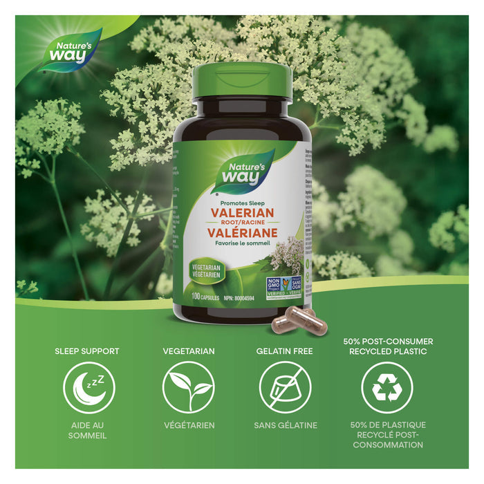 Nature's Way Valerian Root Information