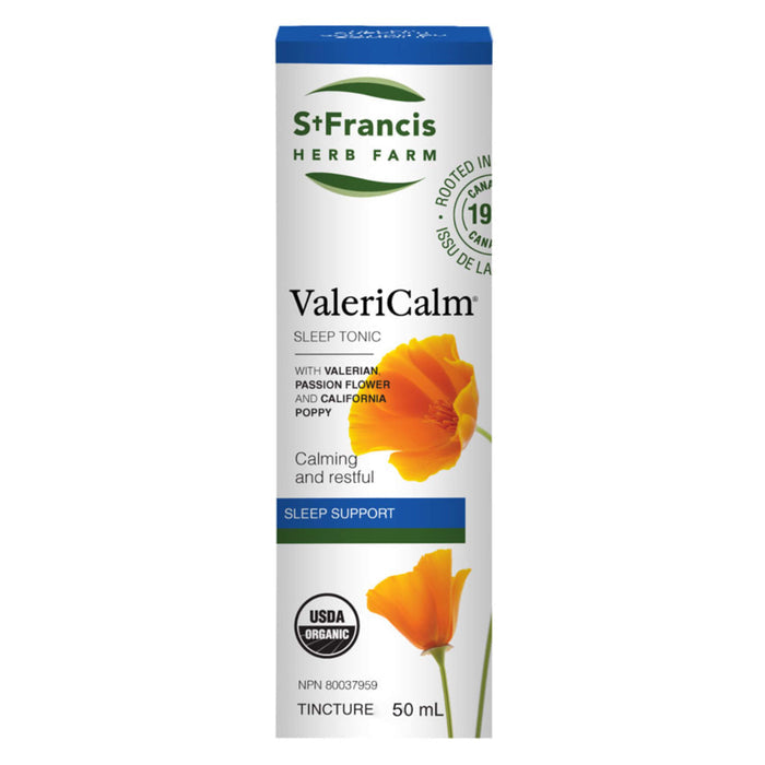 Box of St. Francis Herb Farm ValeriCalm® 50ml