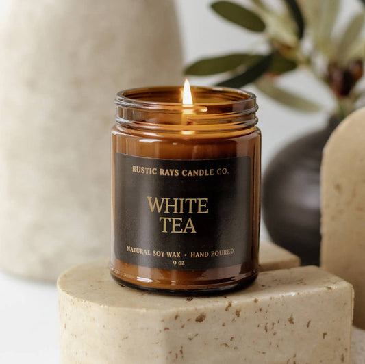 White Tea 9oz soy candle