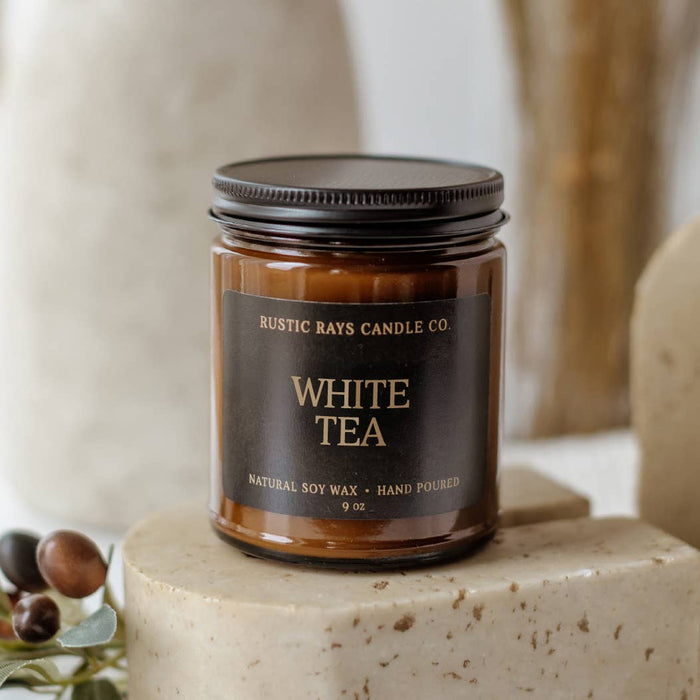White Tea 9oz soy candle