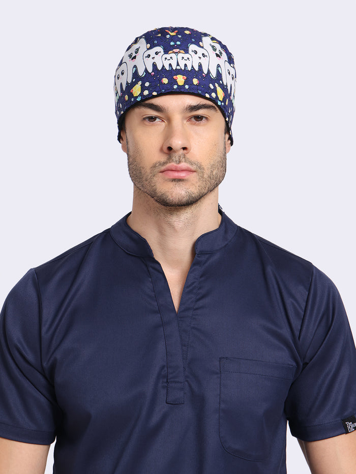 White Tooth N Gems Unisex Cap 069