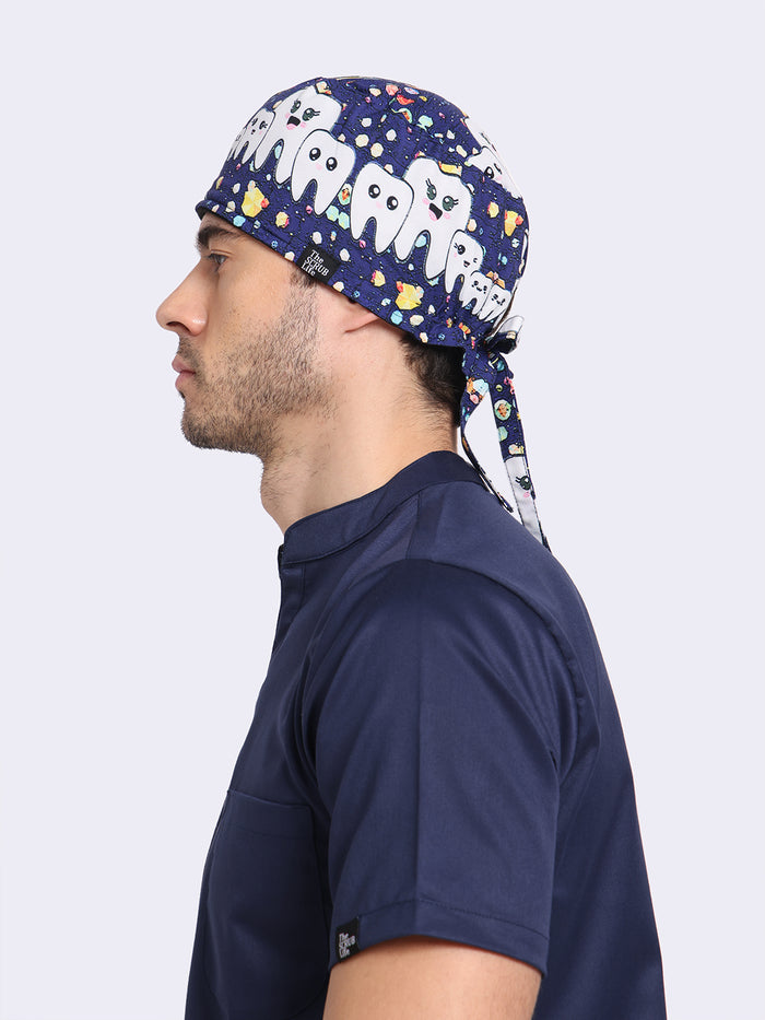 White Tooth N Gems Unisex Cap 069