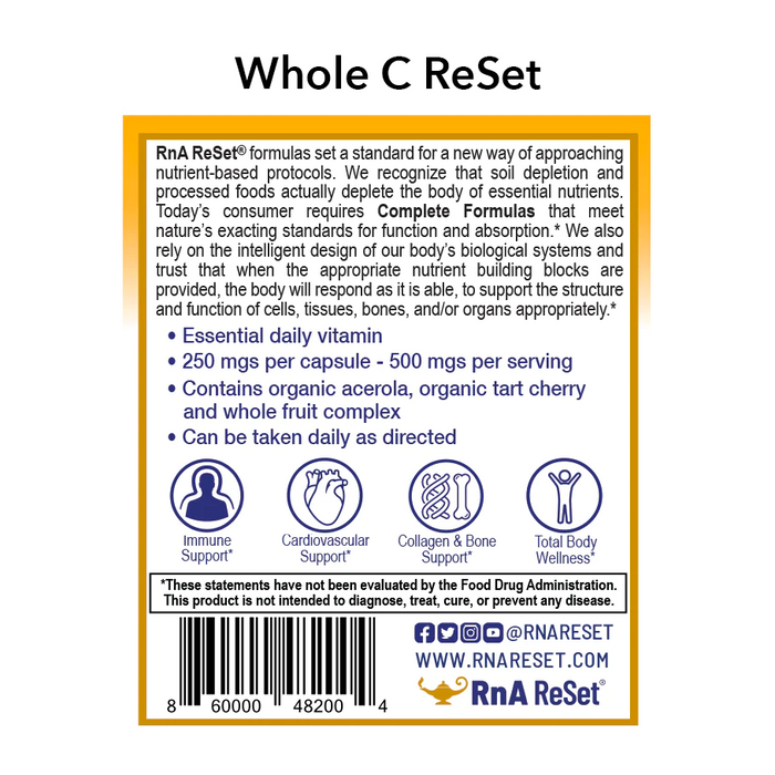 Whole C ReSet by RnA ReSet Pro