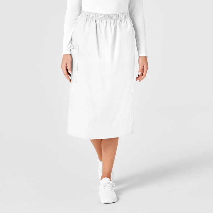 Wink WonderWork Pull-On Cargo Scrub Skirt