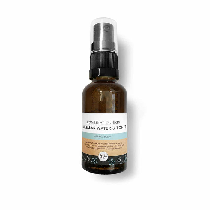 alcohol free witch hazel toner with spray  mist pump for combination skin