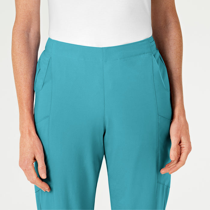 WonderWink W123 Tall Flat Front Double Cargo Scrub Pants