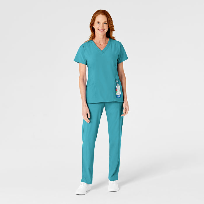 WonderWink W123 Tall Flat Front Double Cargo Scrub Pants