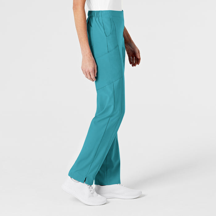 WonderWink W123 Tall Flat Front Double Cargo Scrub Pants